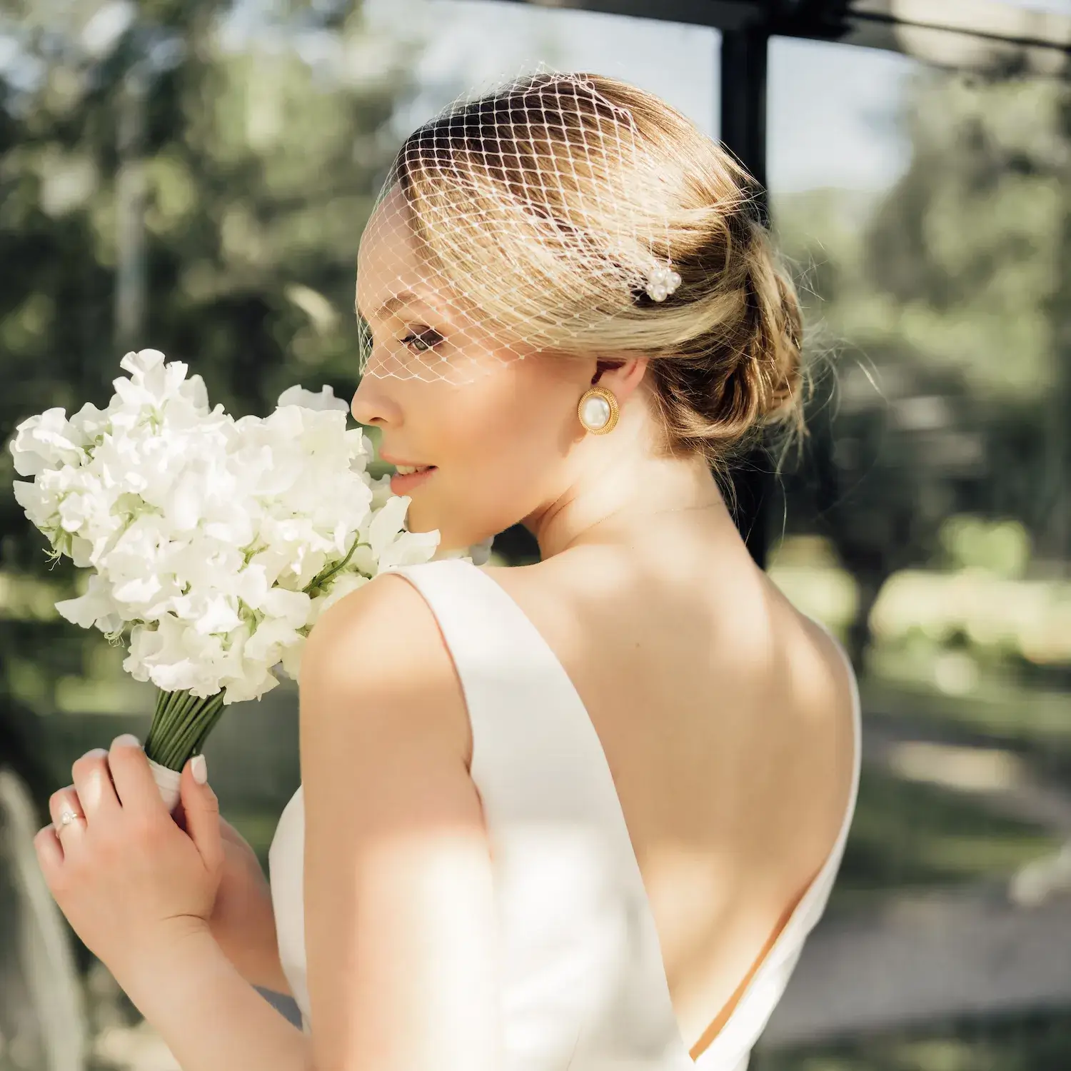 Nicole Bridal – Short Veil Collection 3