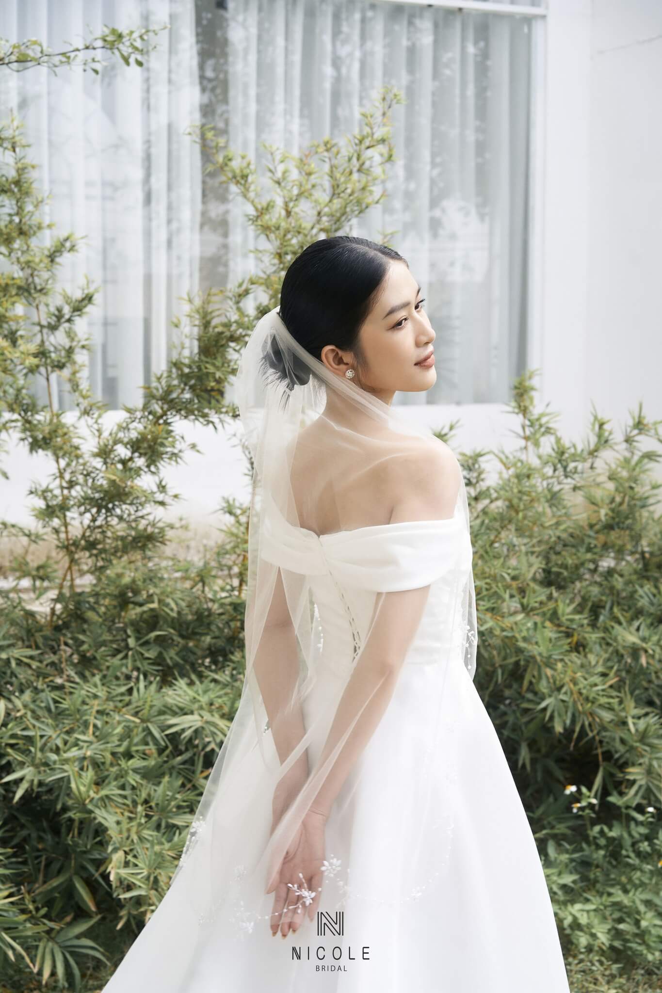 Nicole Bridal – Short Veil Collection 5