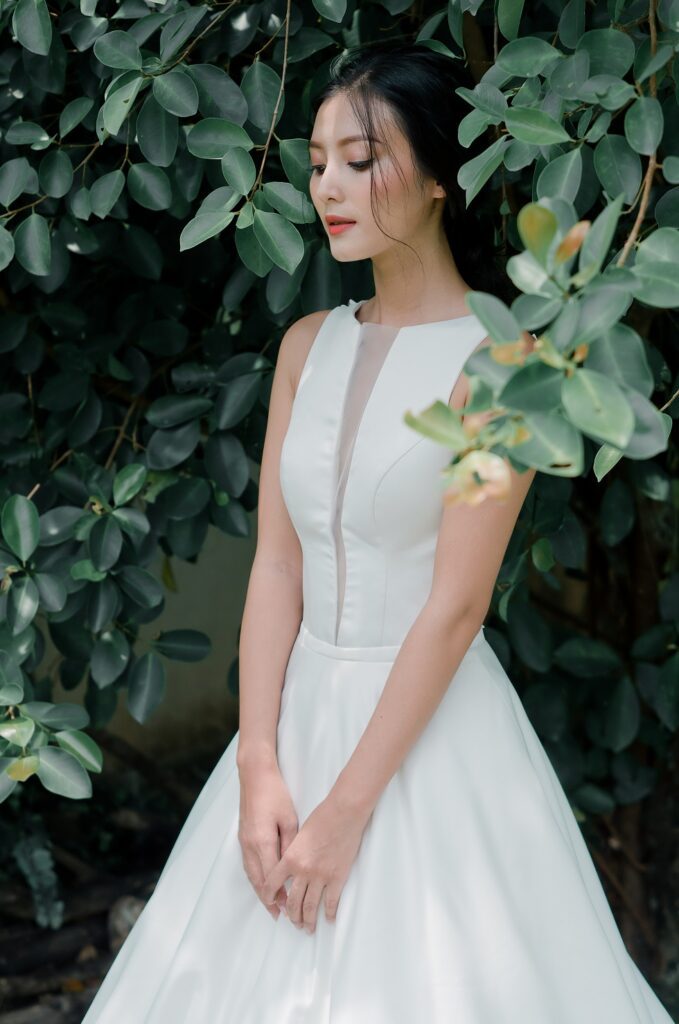 váy cưới công chúa