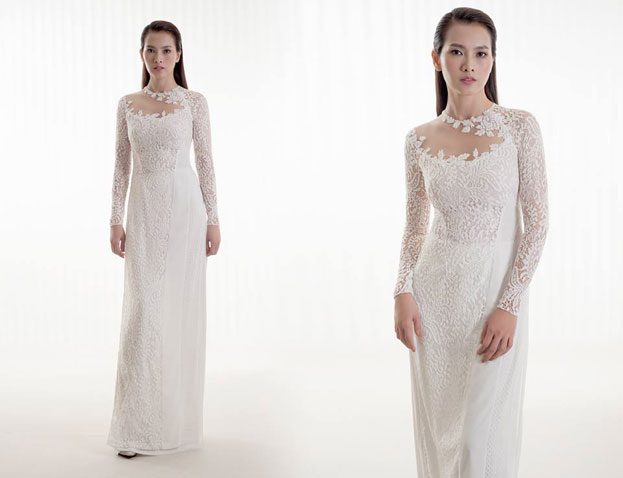 người mẫu áo cưới