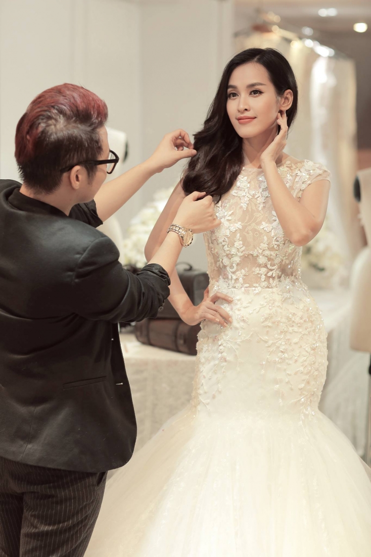 váy cưới đính ngọc đẹp