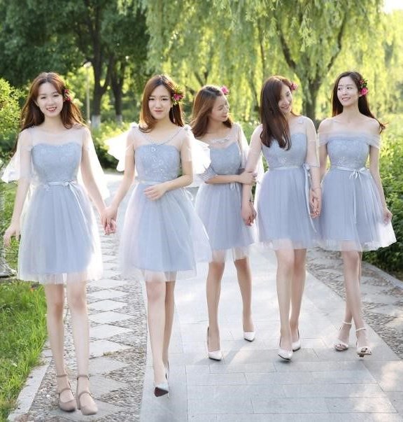 áo cưới phù dâu mùa hè