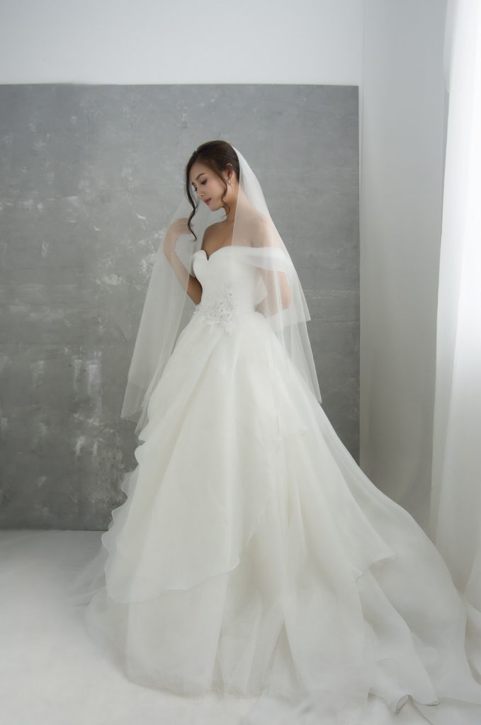 váy cưới công chúa đẹp 2019