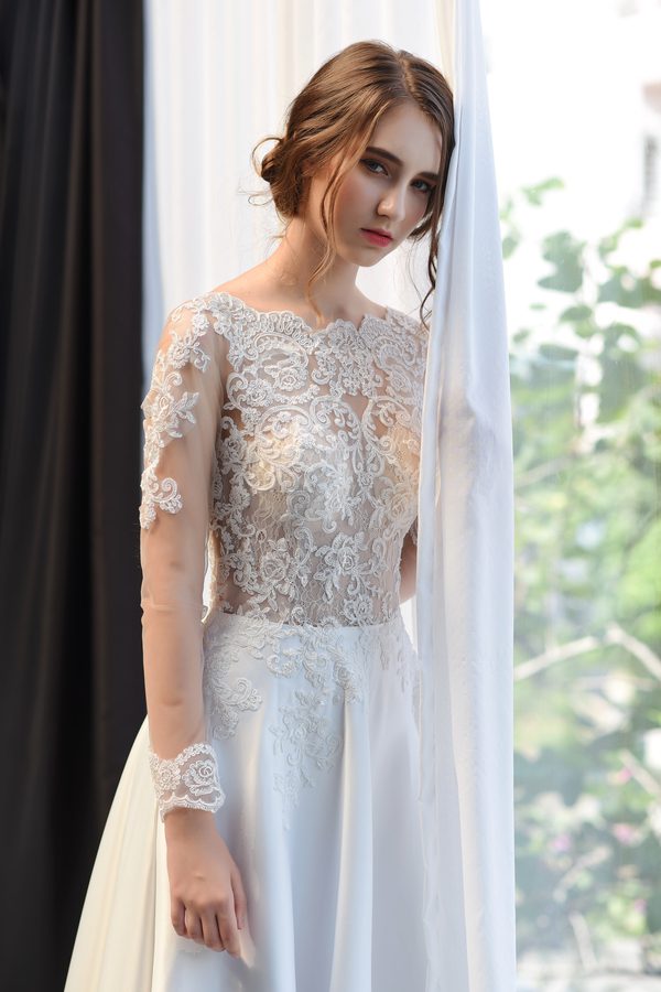 áo cưới cho cô dâu béo