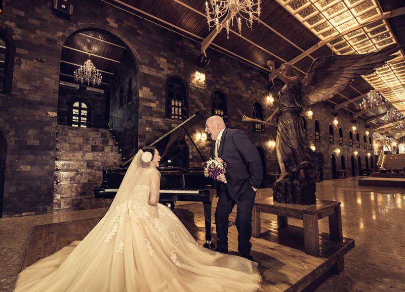 chụp ảnh cưới phim trường