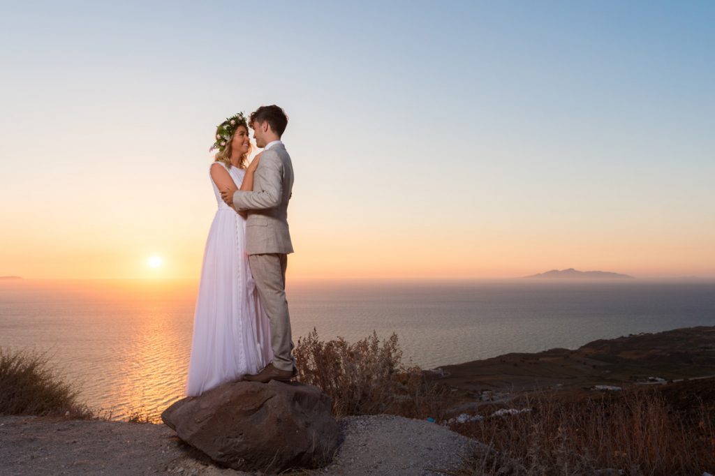 chụp ảnh cưới lúc mặt trời mọc