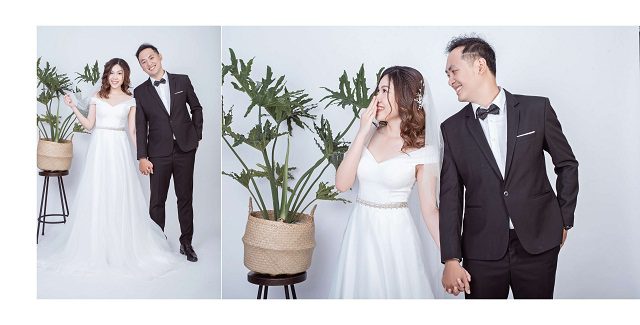 chụp ảnh cưới đơn giản