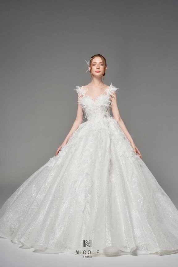 Nicole Bridal - Váy cưới công chúa hình 13