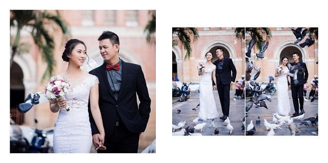 chụp ảnh cưới đẹp tự nhiên