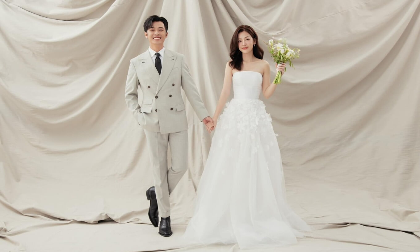 Váy cưới showbiz Việt - Hình 1