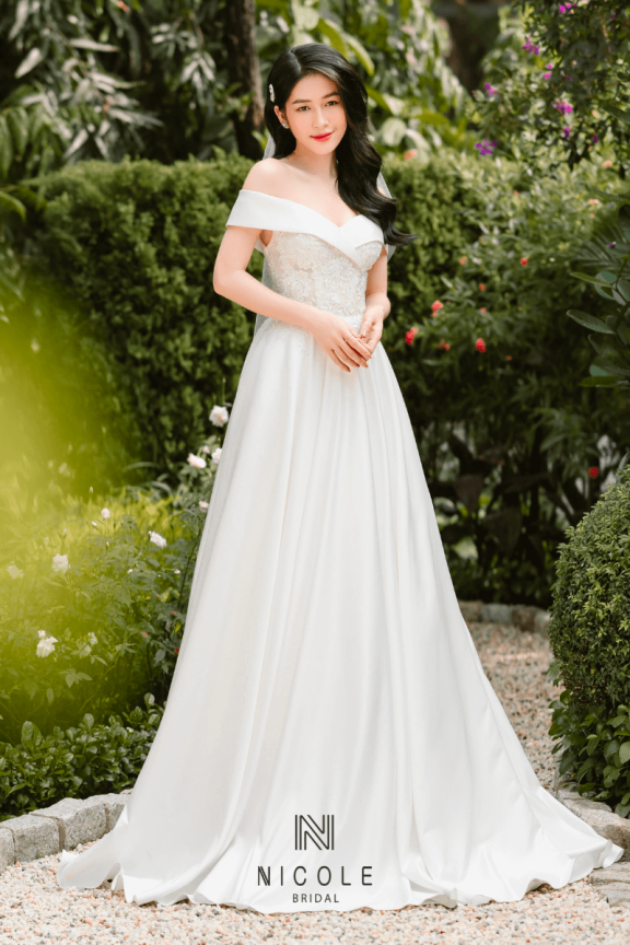 Take a look at the latest collection of satin wedding dresses 2022