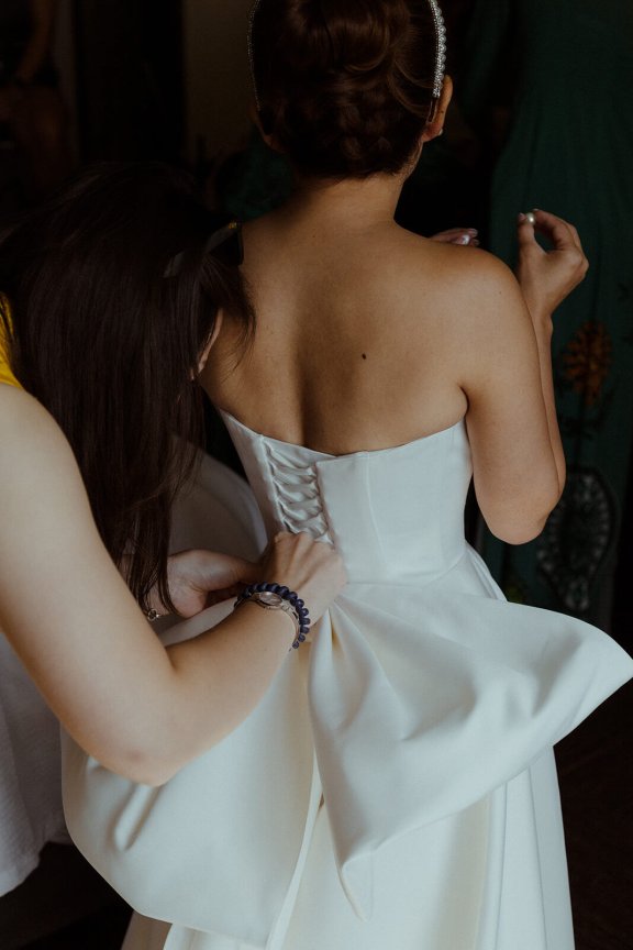 Nicole Bridal - Váy cưới có nơ hình 1