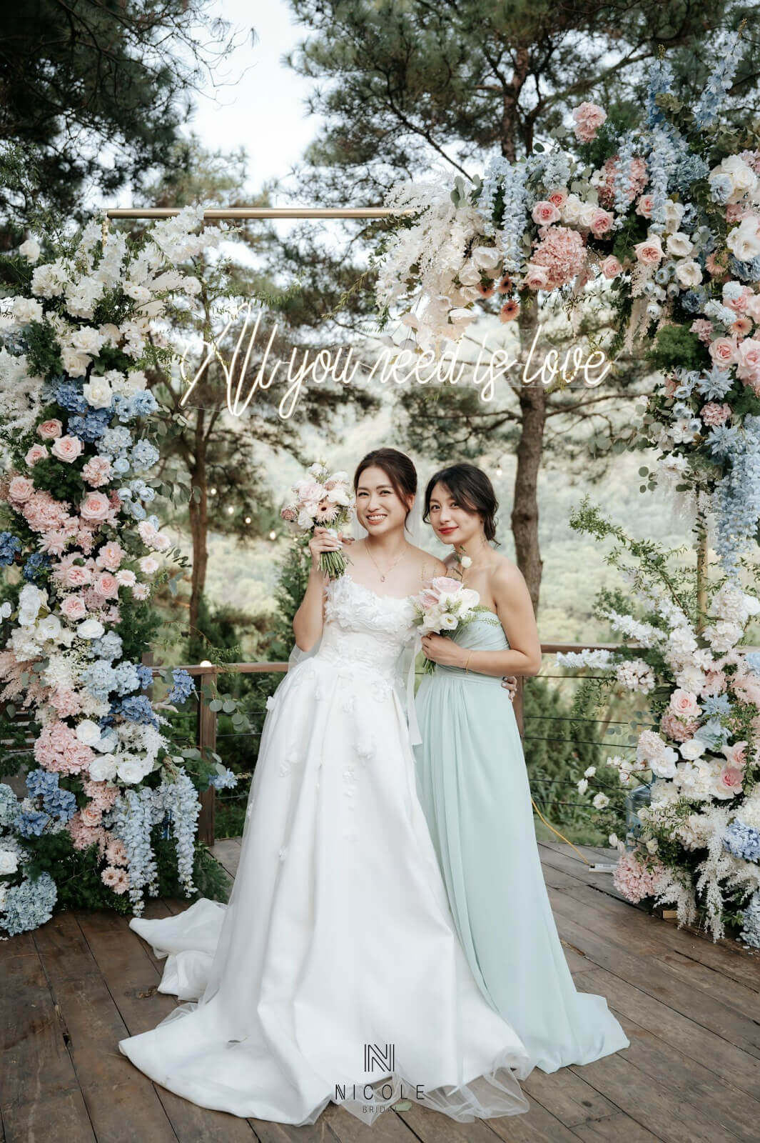 Nicole Bridal - Đám cưới xanh hình 4