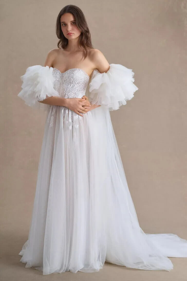Nicole Bridal - Áo choàng cưới hình 11