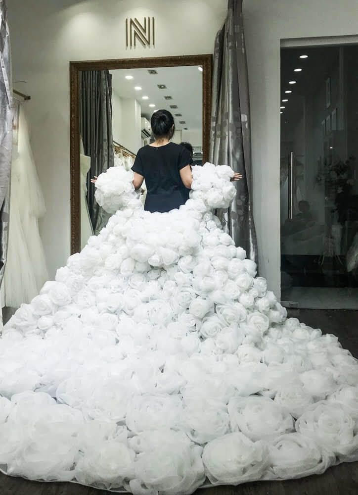 Nicole Bridal - Áo choàng cưới hình 14