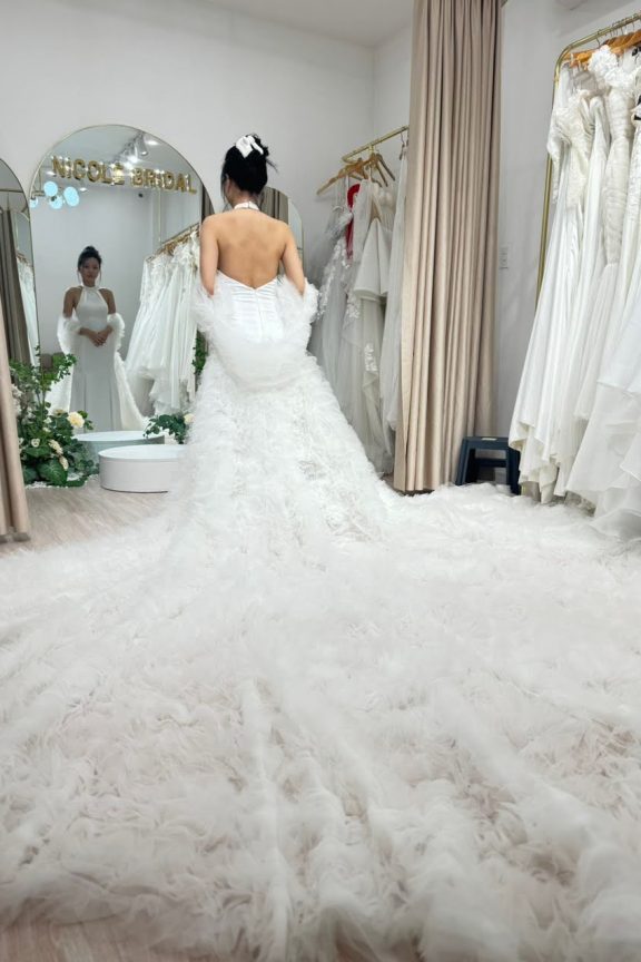 Nicole Bridal - Áo choàng cưới hình 15
