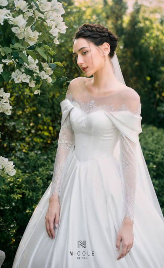 The Nadeen classic wedding dress