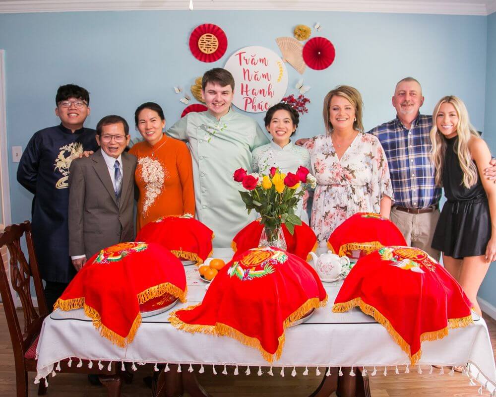 Vietnamese Engagement Ceremony