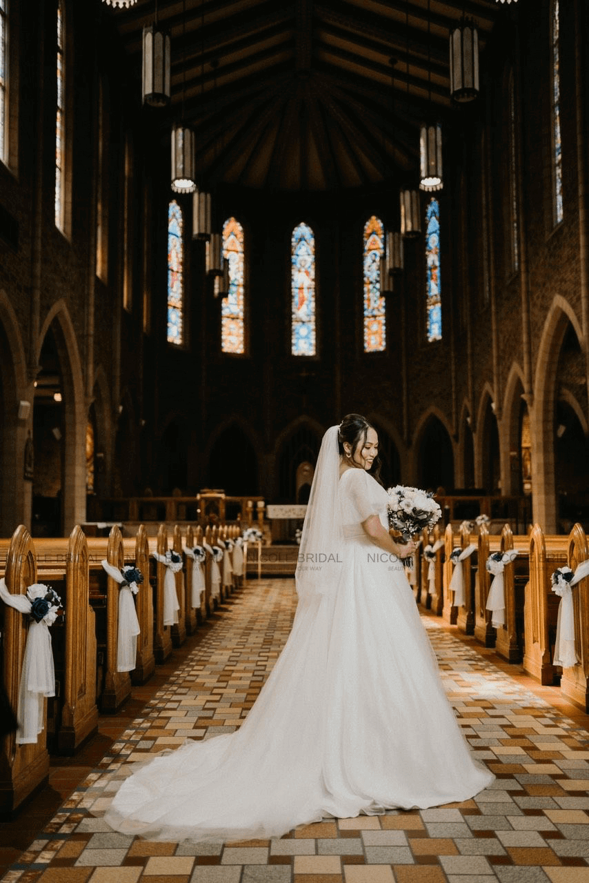 Nicole Bridal - nghi lễ cưới Công giáo hình 4 (1)