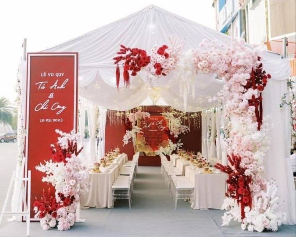 Trang Trí Đám Cưới Tại Nhà