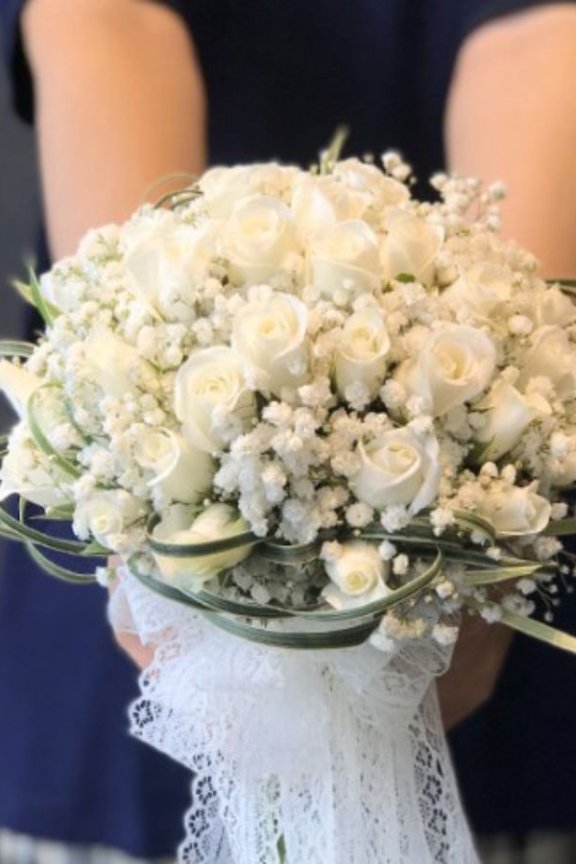 Hoa Cưới Cầm Tay Hoa Hồng