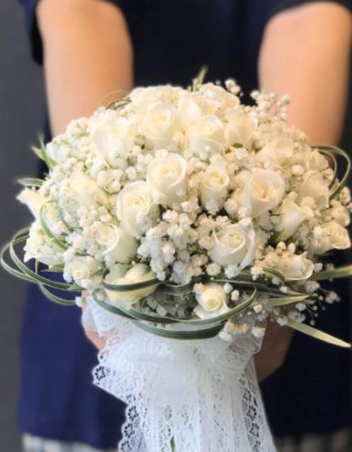 Hoa Cưới Cầm Tay Hoa Hồng