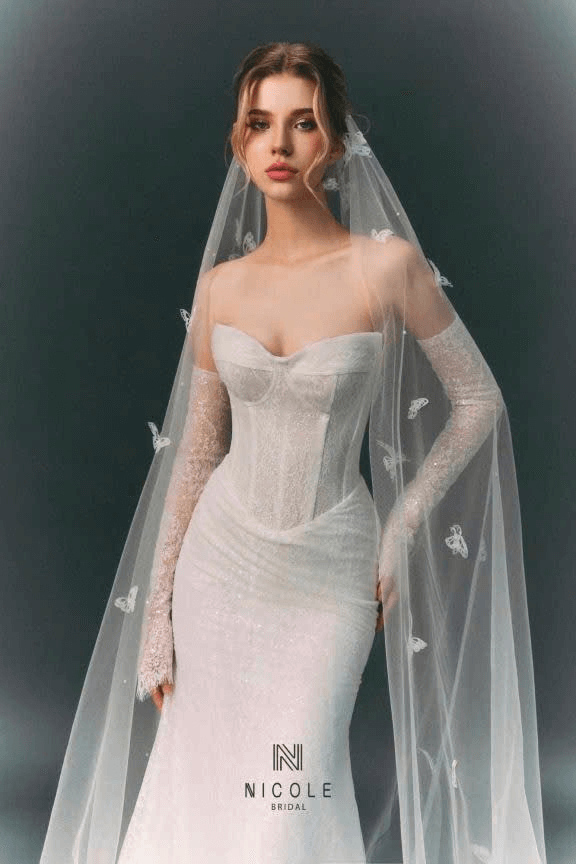 Nicole Bridal - premium veil 1