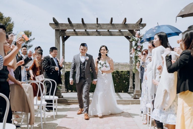 The special journey of creating a wedding dress for bride Cammie (Australia).