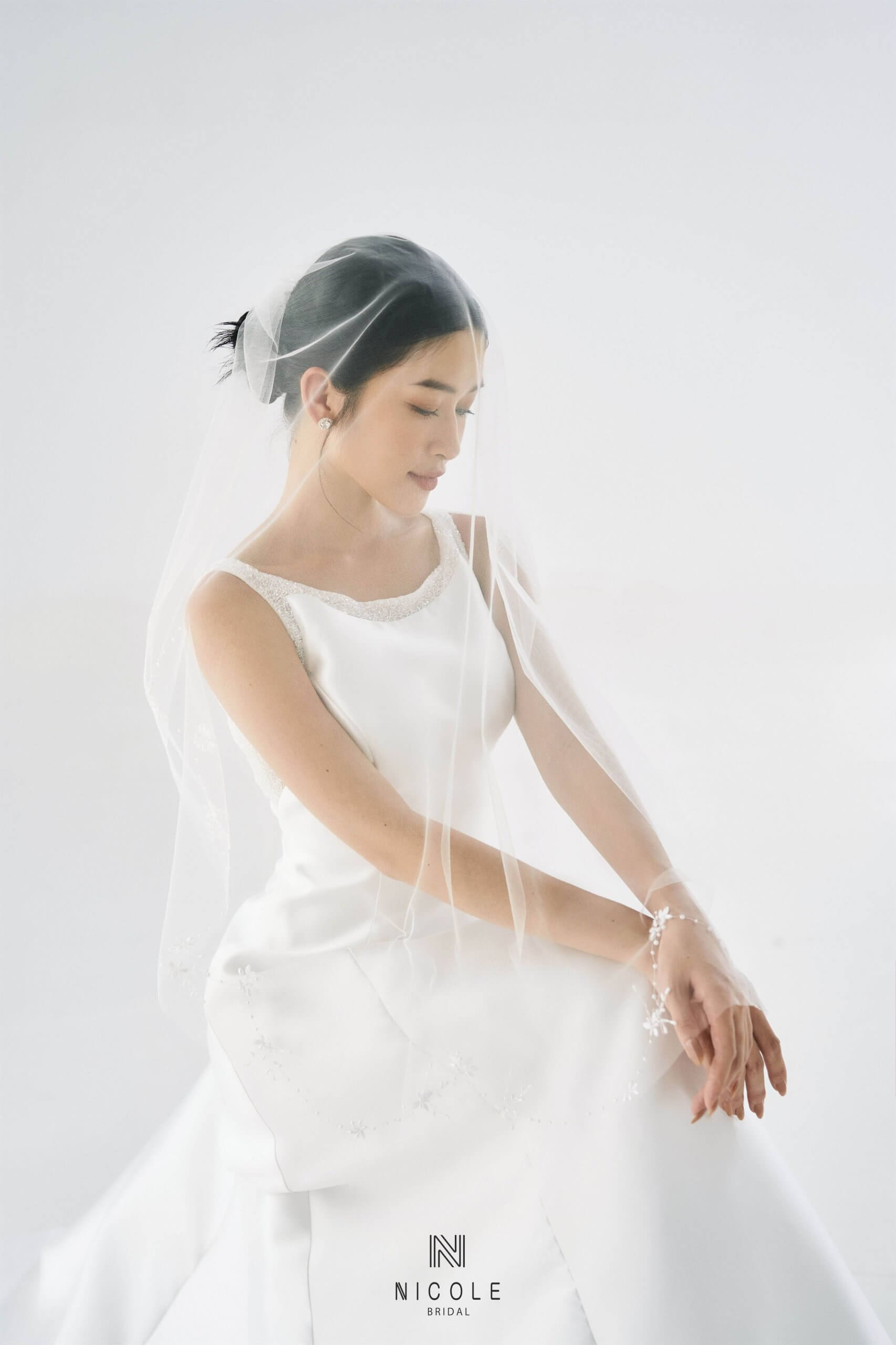 Nicole bridal - tự làm veil cưới 16