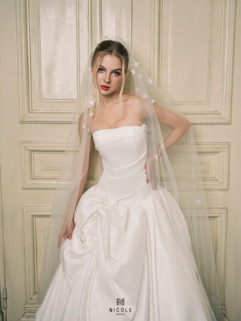 Nicole Bridal – Delicate Bridal Veils Collection 4