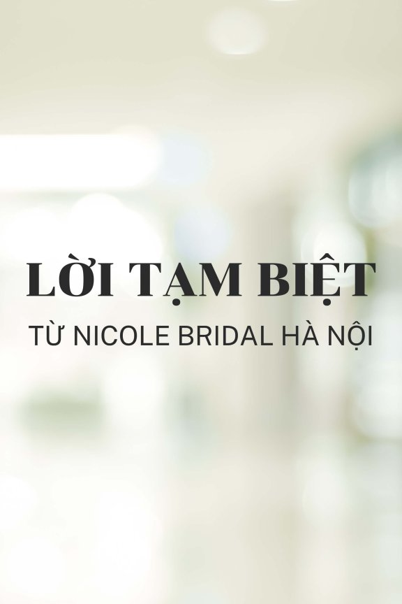 Nicole Bridal Hà Nội