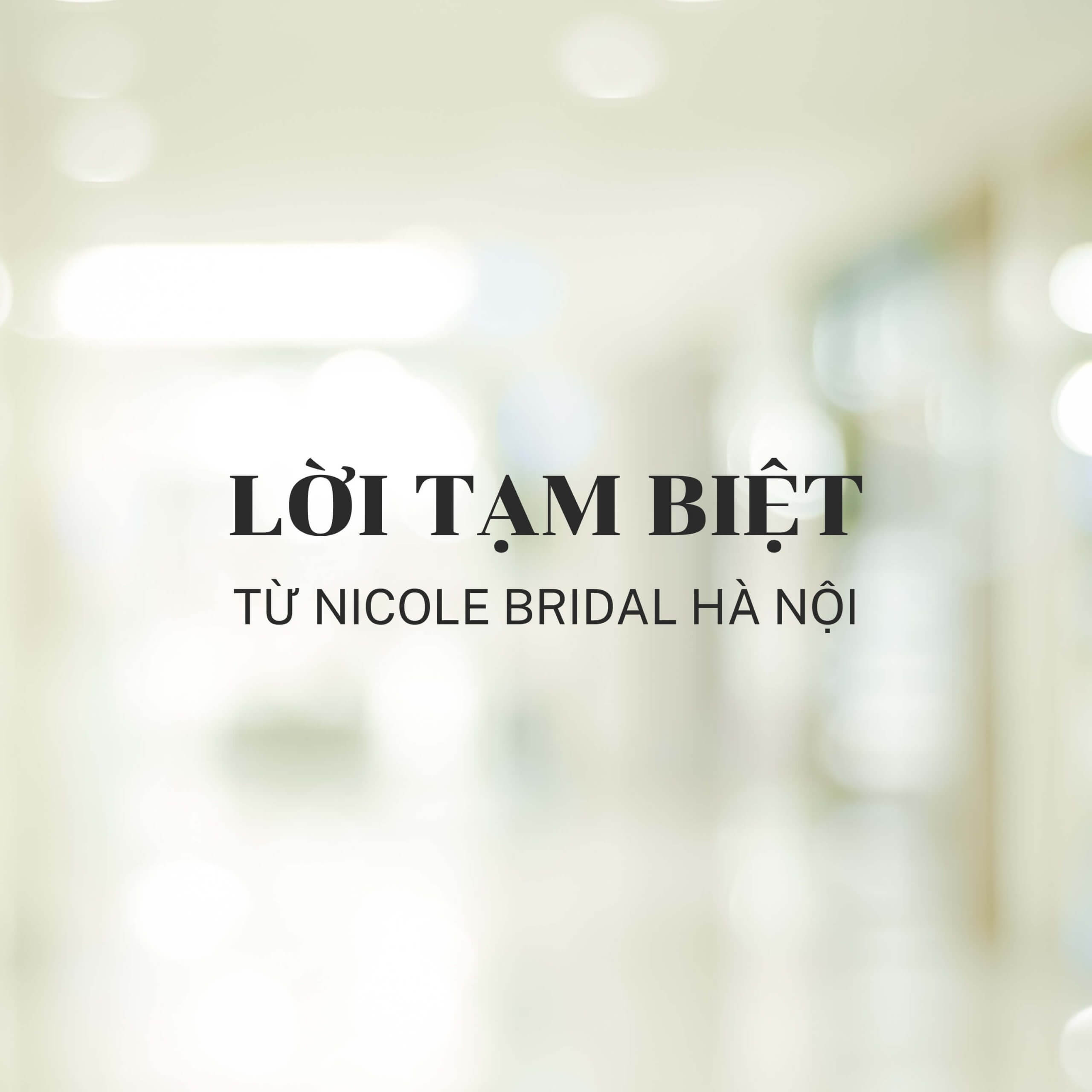 Nicole Bridal Hà Nội