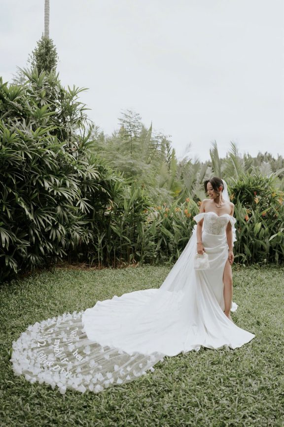 Nicole Bridal - Khăn voan cưới thêu tên riêng 2